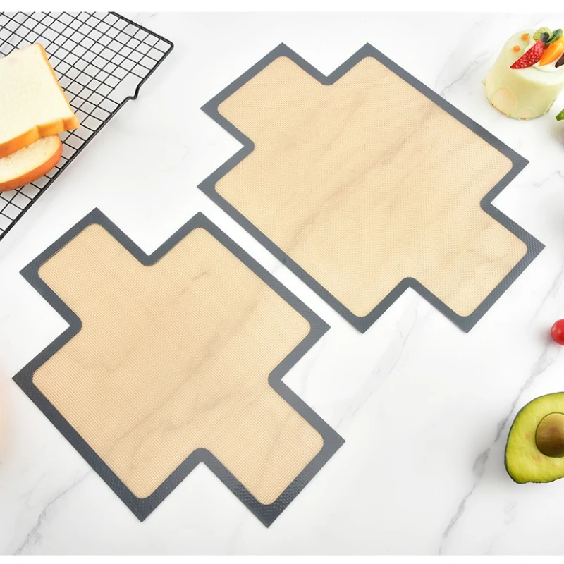 Silicone Bread Loaf Pan Liners, Reusable Nonstick Bread Pan Baking Mat for 9.5 x 5 Inch or 1.5LB Bread Pans, Heat Resistant