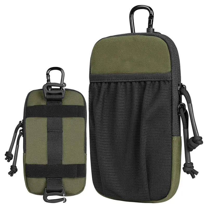 Outdoor Shoulder Strap Bag - Multifunctional Hiking Fanny Pack, Sports Waist Bag with Phone Wallet Pocket for Mountaineering Travel