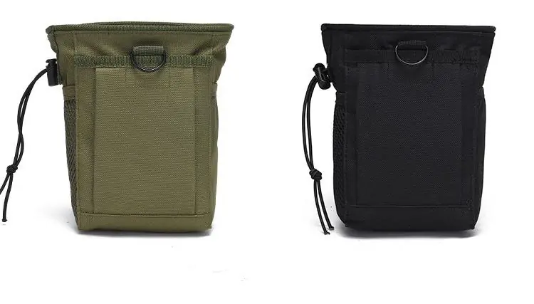Camouflage Molle Waist Pack - Waterproof Nylon Drop Pouch for Hunting Hiking, EDC Accessory Bag with Dump Function - 图片 7