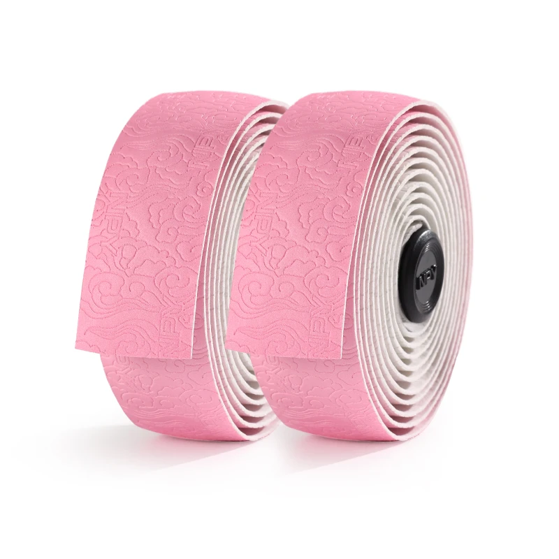 Road Bike Handlebar Tape Double-Pinyin Cloud Pattern Gradient Color Handlebar Comfortable Shock Absorption Breathable Tape - 图片 8