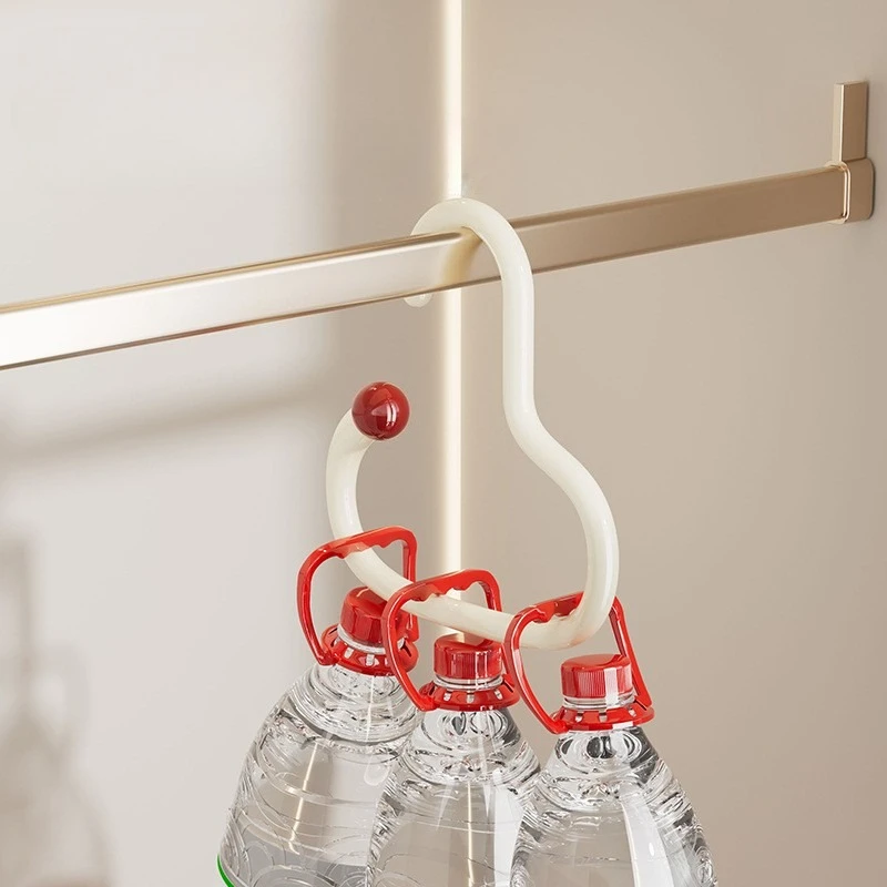 Dopamine Circular Scarf and Tie Display Stand Multifunctional Hook, Suitable for Bedroom Storage of Scarves and Tie Racks - 图片 4