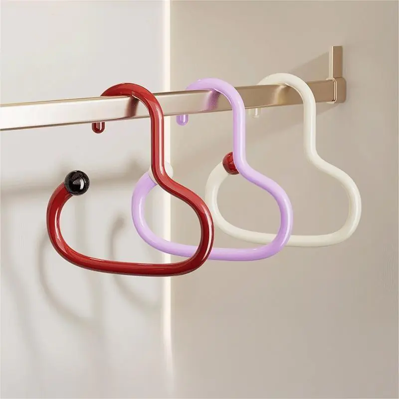 Dopamine Circular Scarf and Tie Display Stand Multifunctional Hook, Suitable for Bedroom Storage of Scarves and Tie Racks