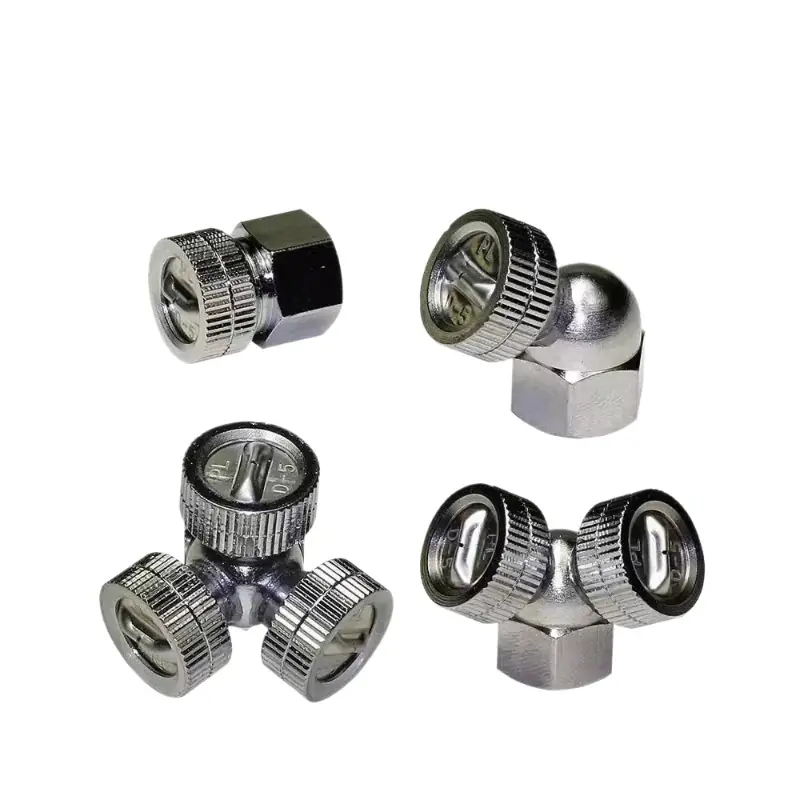 1/2 1/4 Inch Irrigation Fan Nozzle Atomizing Nozzle High Pressure Sprayer For Greenhouse Landscaping Agriculture Dust Removal