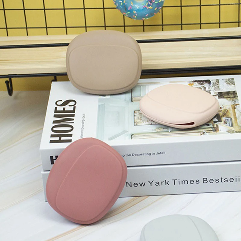 Silicone Wired Headphone Storage Bag Simple Portable Coin Purse Data Cable Organizer - 图片 3