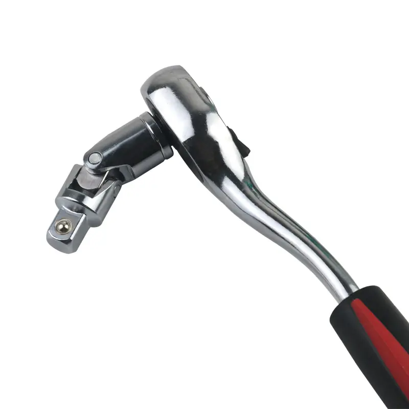 1/4 3/8 1/2 Universal Joint Set Ratchet Angle Extension Bar Socket Adapter Manual Bar Socket Swivel Ratchet Socket Tools - 图片 3