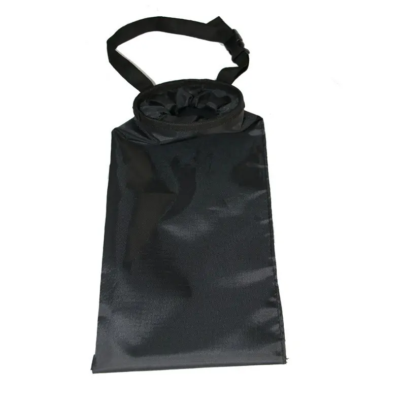 Hanging Car Trash Bag - Foldable Storage Organizer with Adhesive Hook for Backseat & Headrest - 图片 8