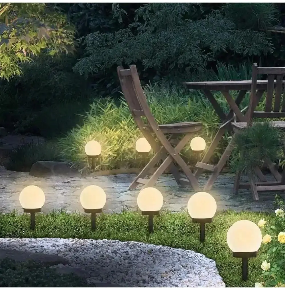1/3/6/9PC Solar Powered LED Bulb Lamp Energy Light Waterproof Outdoor Garden Light Street Solar Panel Ball Lights Lawn Yard Lamp - 图片 7