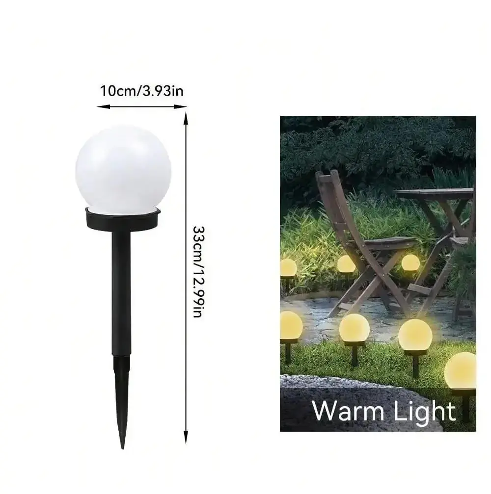 1/3/6/9PC Solar Powered LED Bulb Lamp Energy Light Waterproof Outdoor Garden Light Street Solar Panel Ball Lights Lawn Yard Lamp - 图片 9
