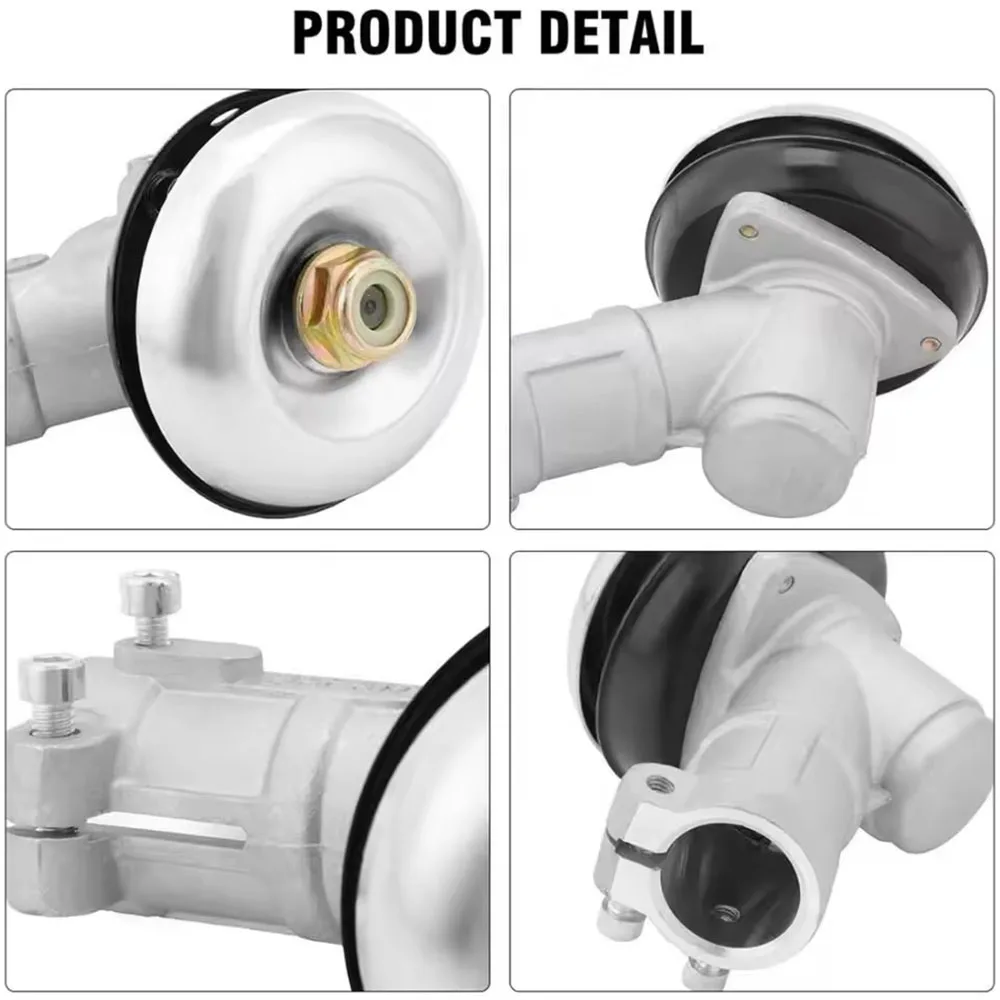 Lawn Mower Gearbox Assembly - 26mm/28mm 7/9 Tooth Gear Head Replacement for Brush Cutters & Trimmers - 图片 4