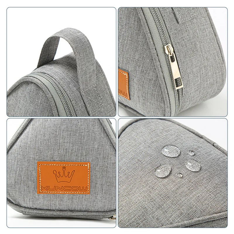 New Triangular Insulation Bag Mini Aluminum Foil Student Rice Ball Bag Cute Portable Lunch Box Outdoor Lunch Bag - 图片 11
