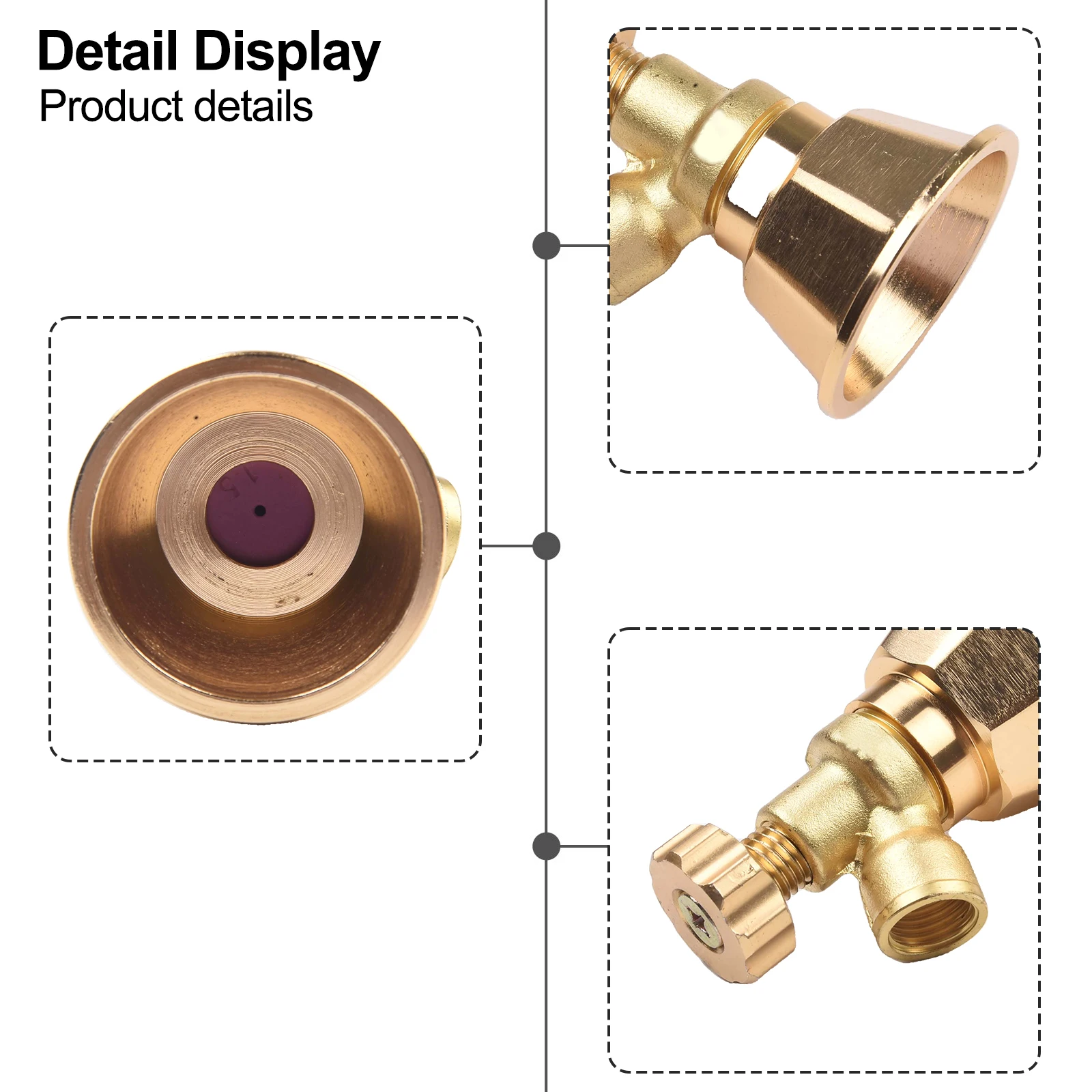 Agricultural Atomization Adjustable Sprayer Nozzle Aluminum Multiple Modes Sprayer Nozzle Easy To Install - 图片 9